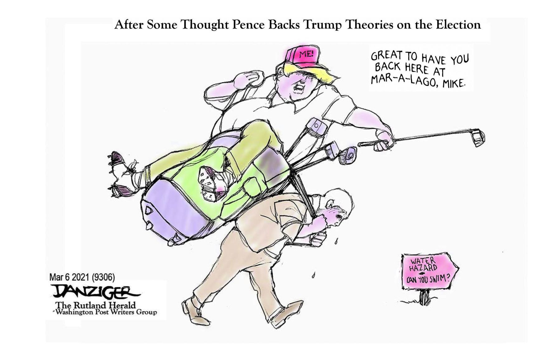 Jeff Danziger cartoon